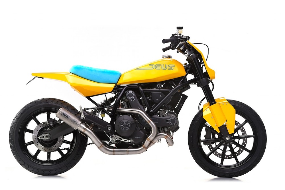 Игрушечная модель мотоцикла Ducati Scrambler