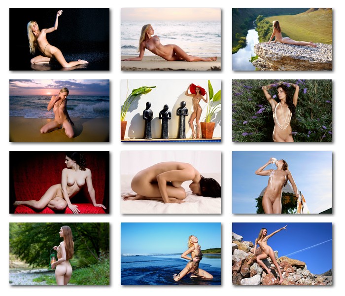 Nude, Erotic Wallpapers по мотивам популярных сетов, в обработке