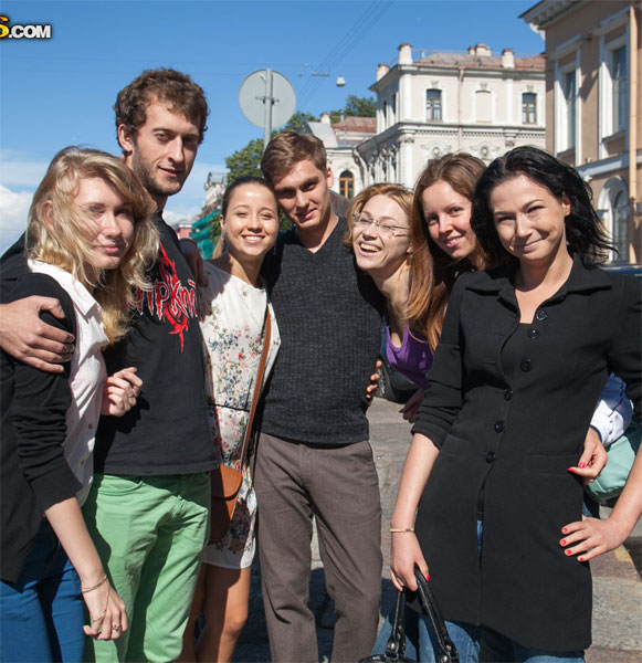 Masha, Sasha, Sveta - Crazy Medical College Graduation Party, Part 1