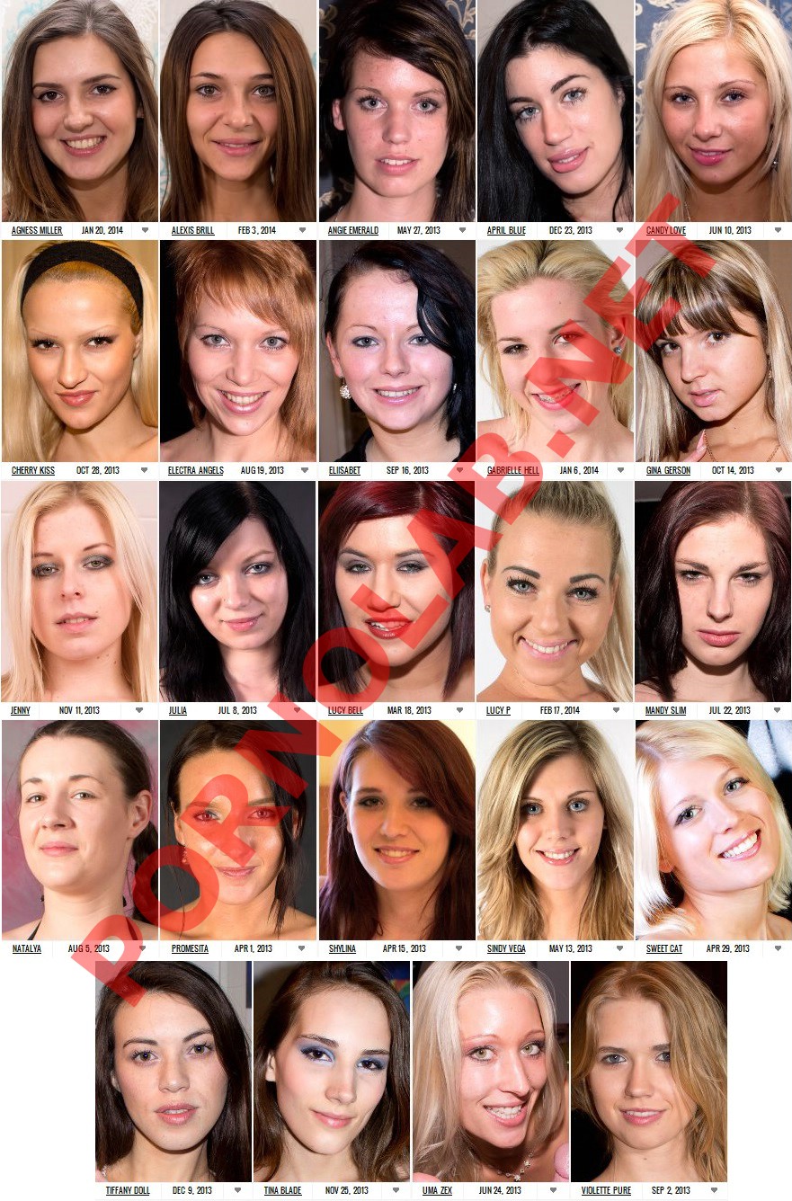 Alexis Brill, April Blue, Cherry Kiss, Gina Gerson, Sindy Vega, Tiffany Doll, Sweet Cat, Candy Love etc. / Окончание на лицо европейским девушкам
