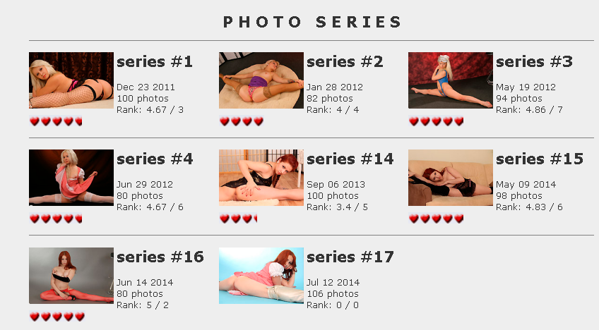 Selga 8 sets