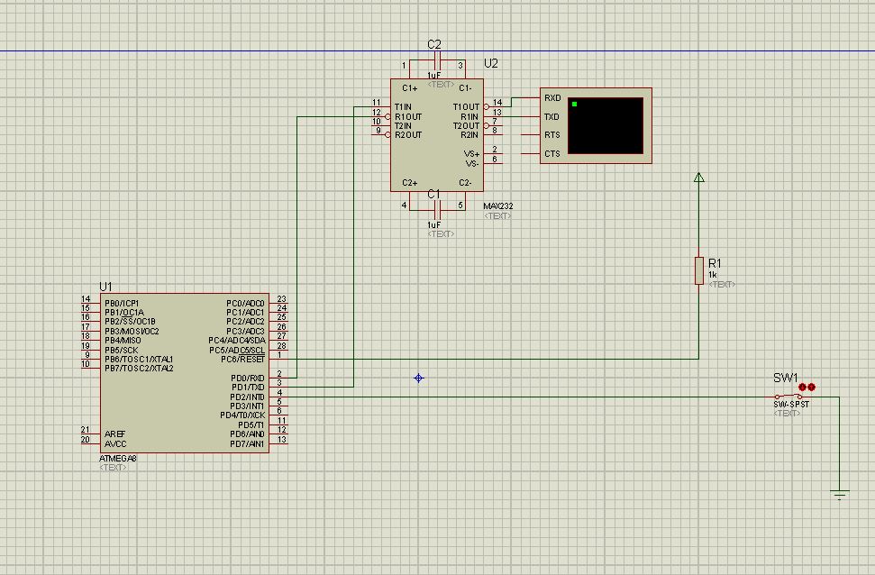 Atmega128 отладочная плата схема